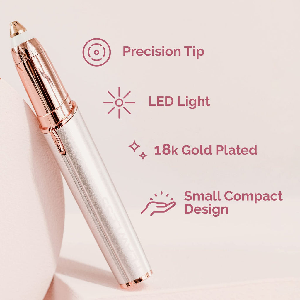 Electric Eyebrow Razor with LED Light U6522