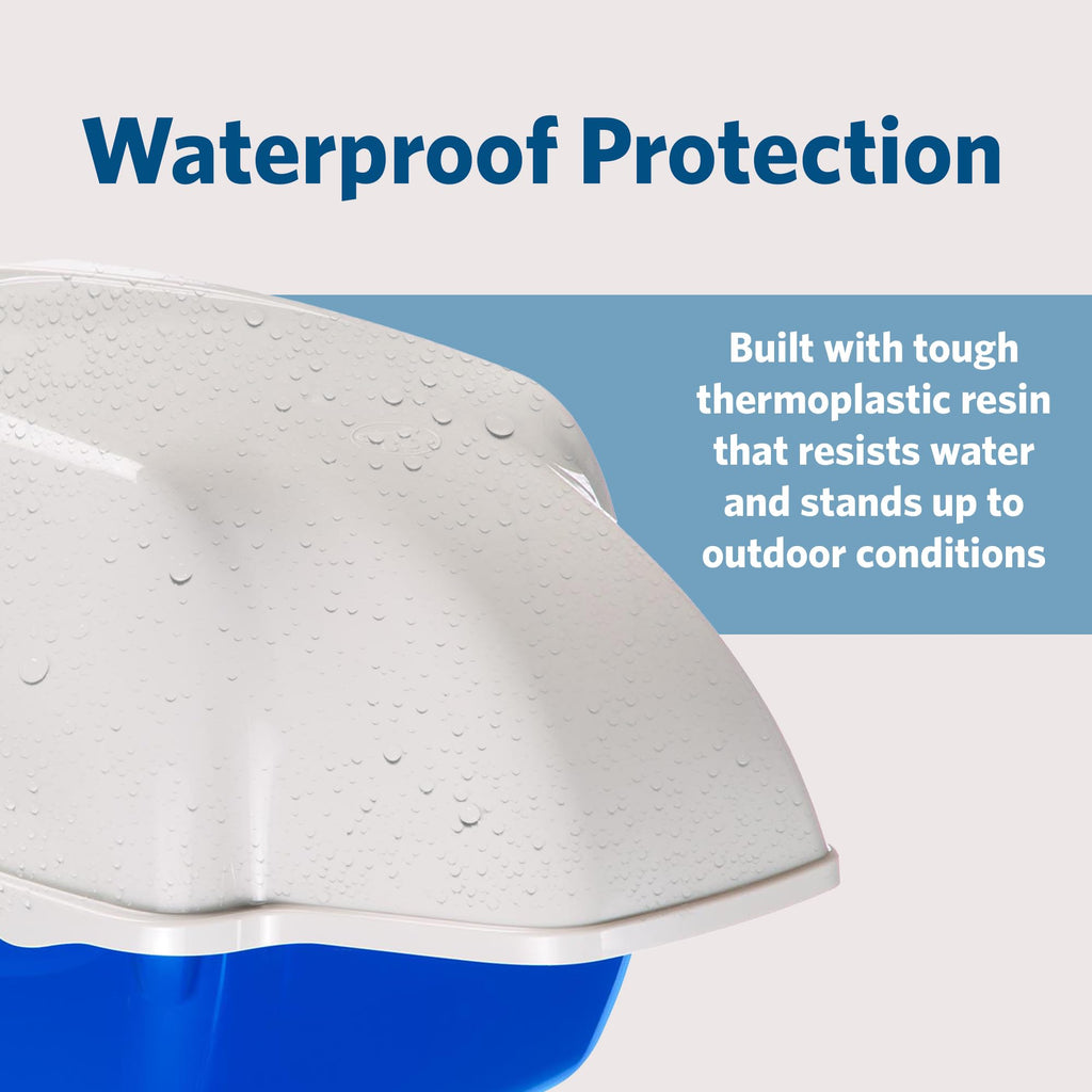 Waterproof Cat Litter Box with Tunnel Entry J461900