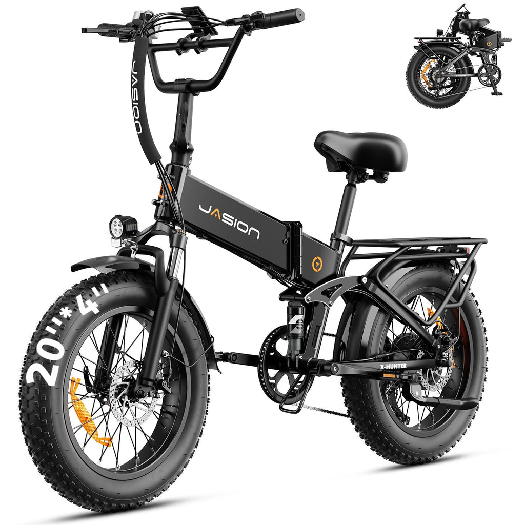 1400W Peak 20'' Fat Tire Foldable Electric Bike C91979