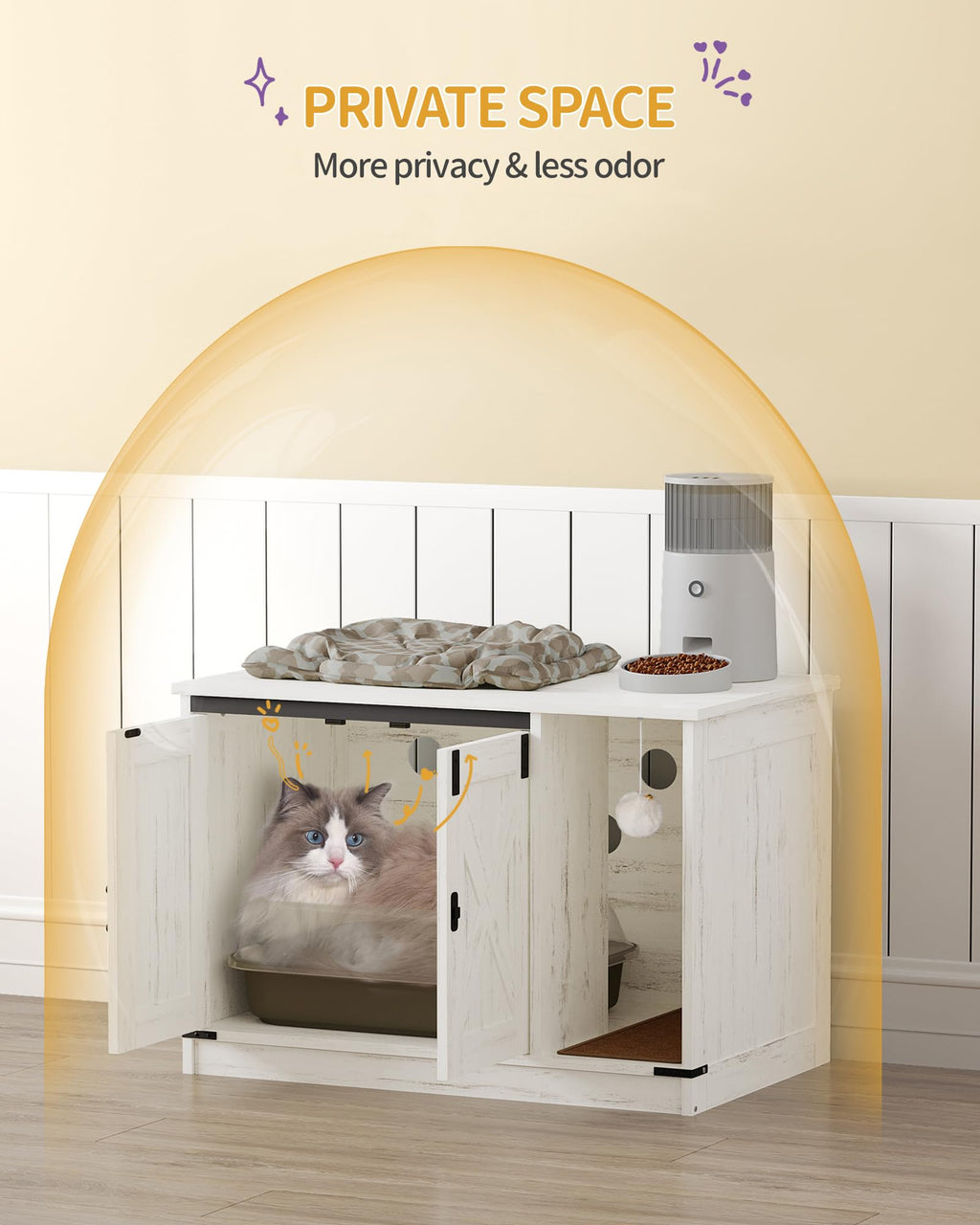 Cat Litter Box Enclosure Z904350