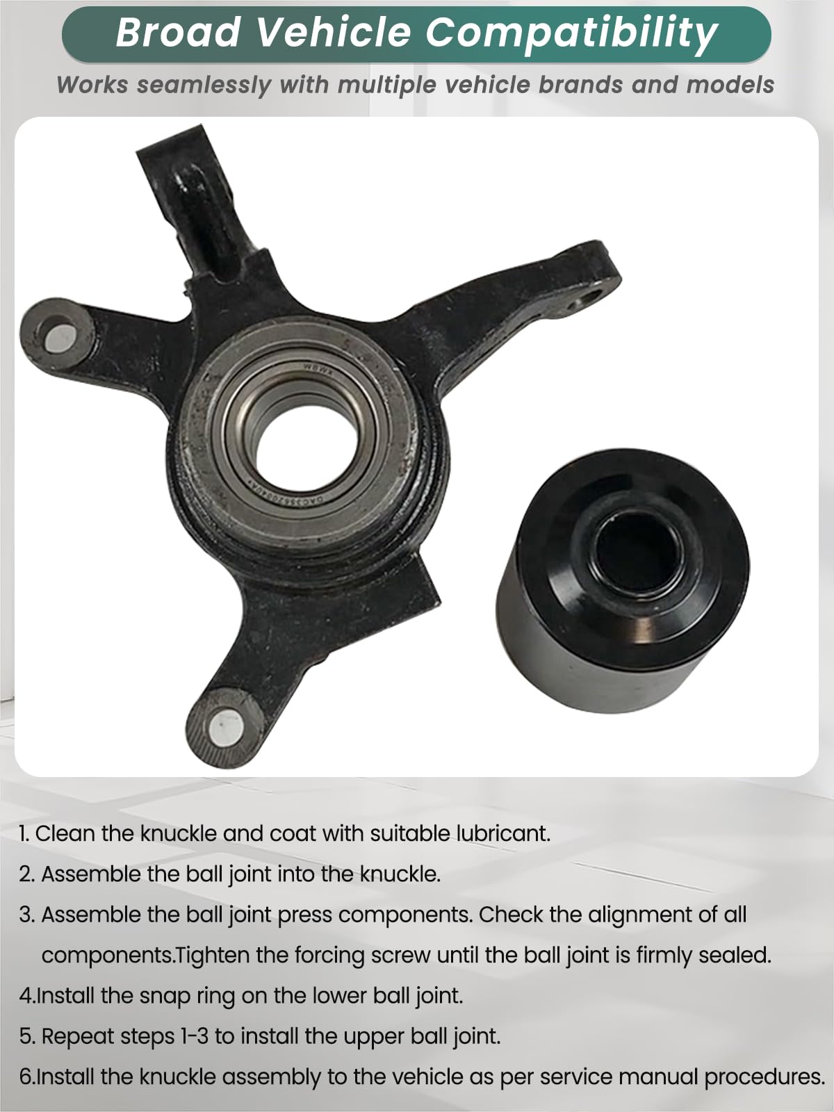 14 Piece Ball Joint Service Adapter Set G519437