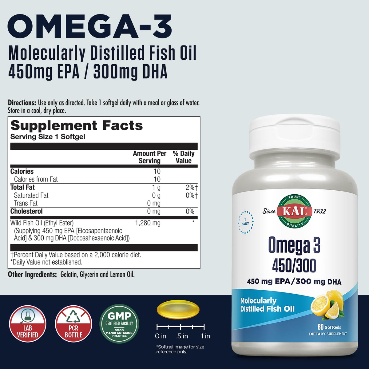 Omega 3 Fish Oil Softgels N817379
