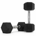 Rubber Coated Hex Dumbbells A770348