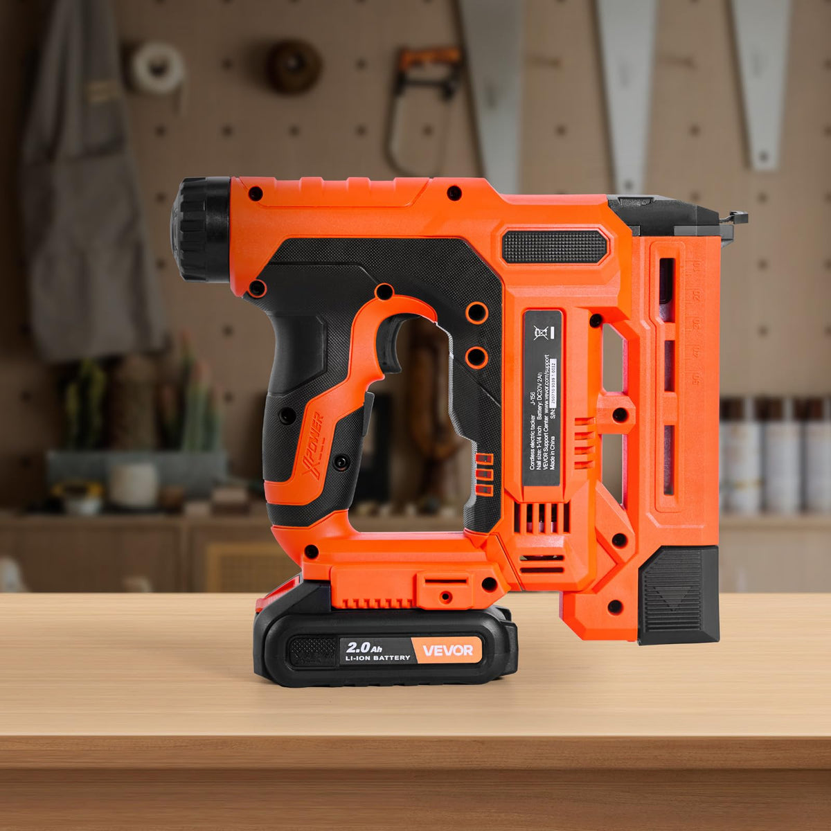 Cordless 2-in-1 18 Gauge Nail Gun Staple Gun W34244