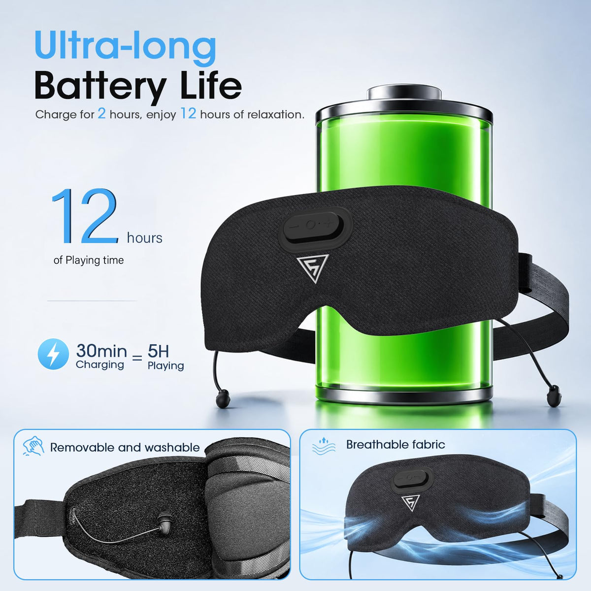 Bluetooth Sleep Mask D28656