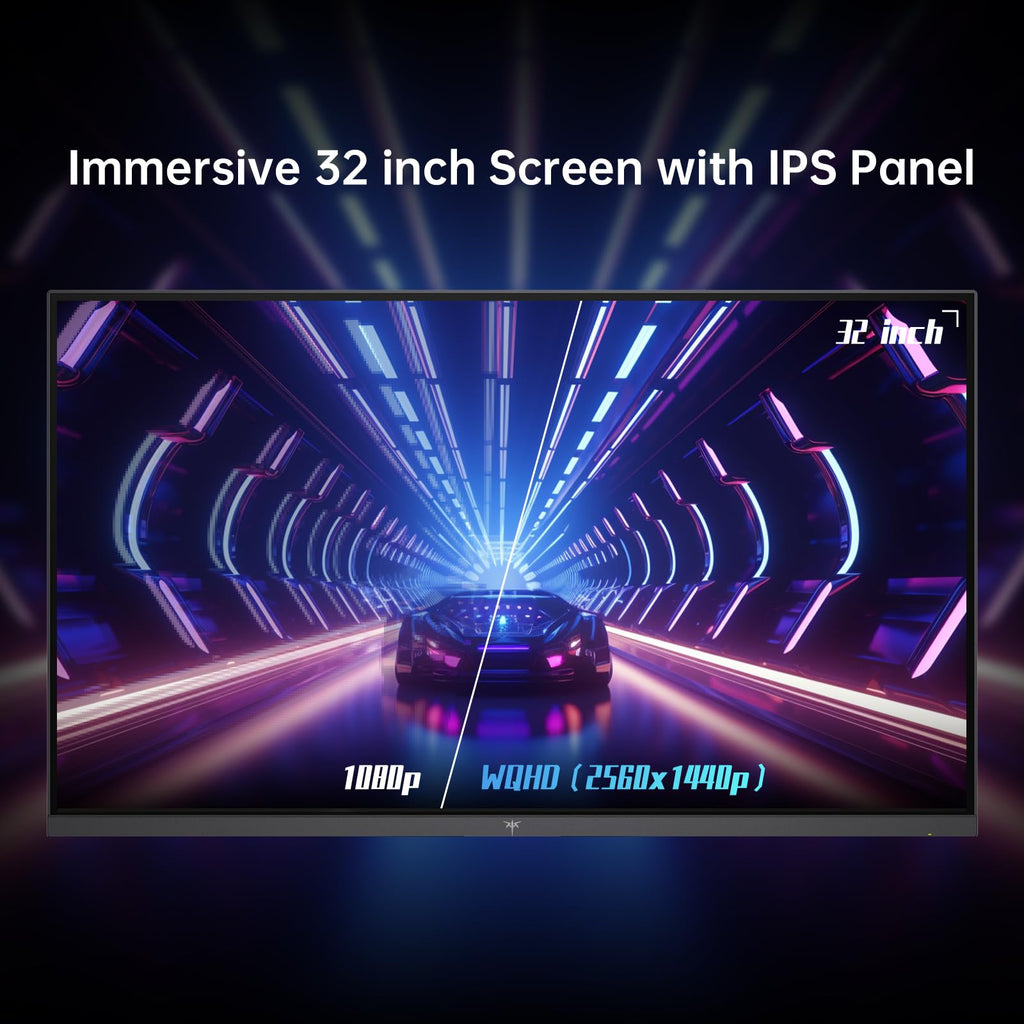 32 Inch 2K 120Hz 1440P IPS Computer Monitor T4890