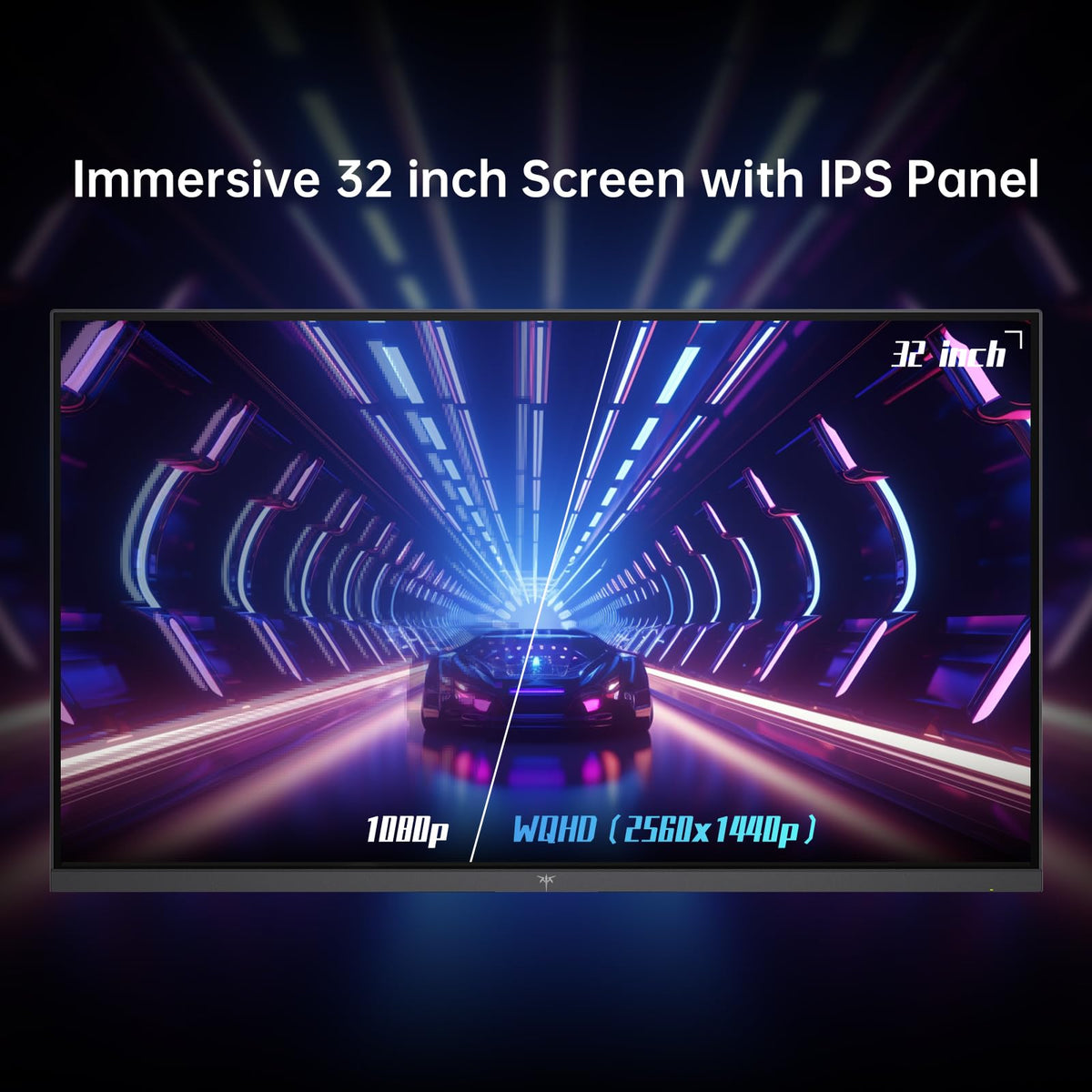 32 Inch 2K 120Hz 1440P IPS Computer Monitor T4890