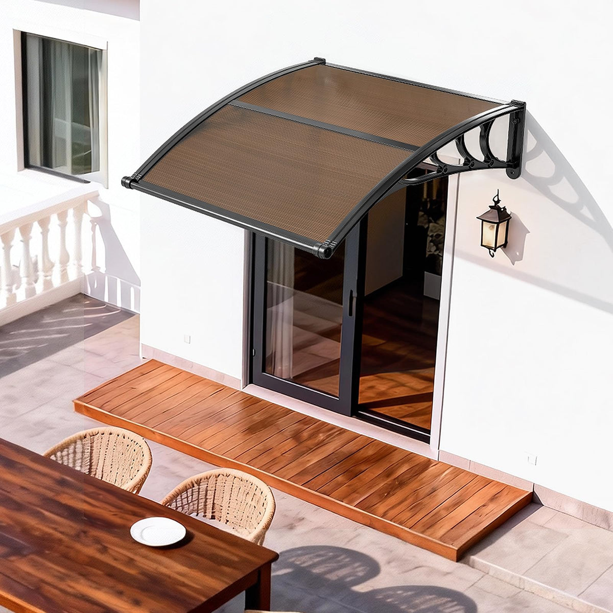 38" x 40" Door Window Awning U686297