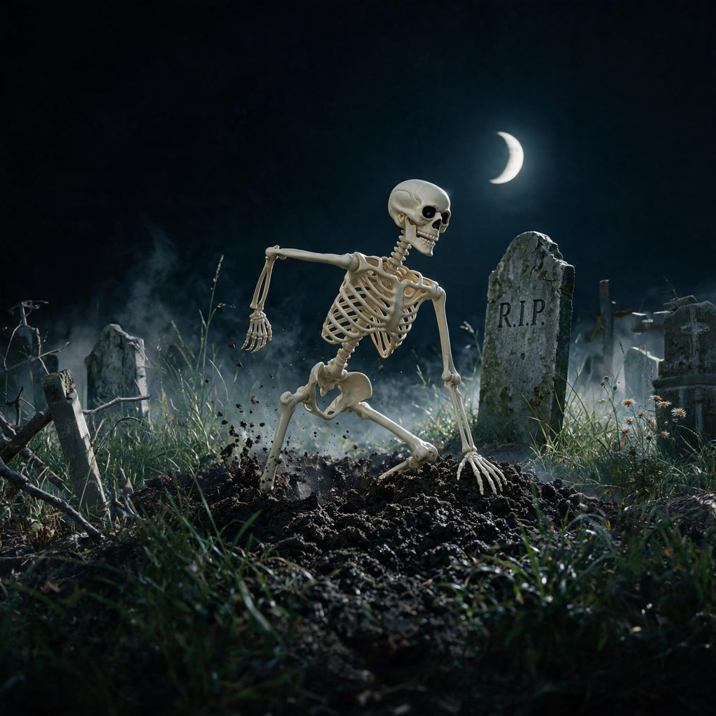 5.4FT Skeleton Halloween Decoration F364754