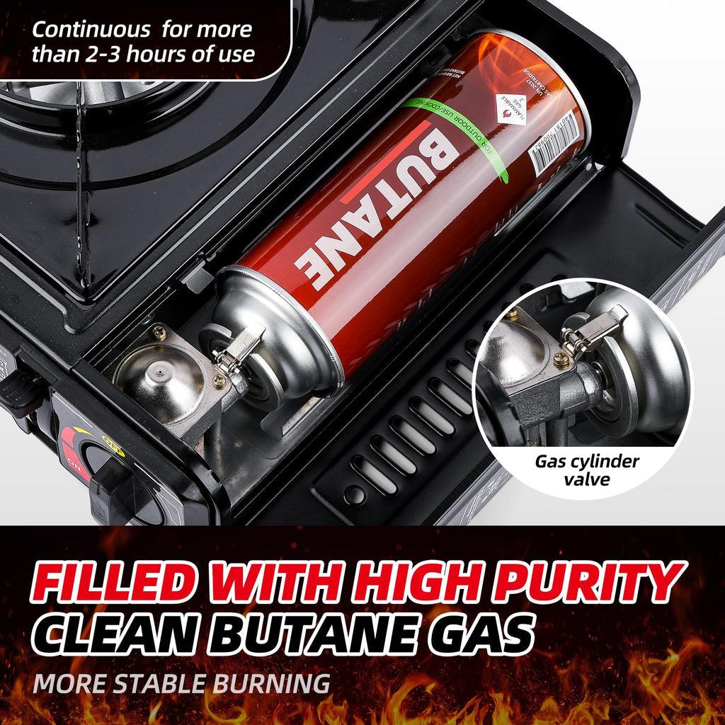 4 Pack 8oz Butane Fuel Cylinders Y2786