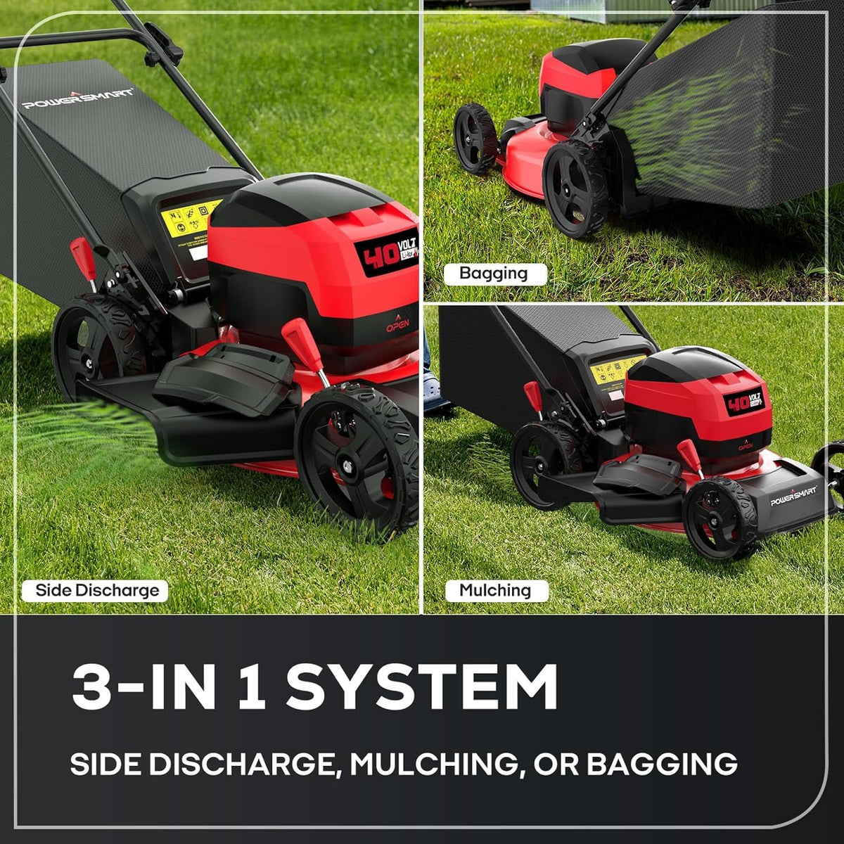 Electric Cordless Lawn Mower 17" 40V W642