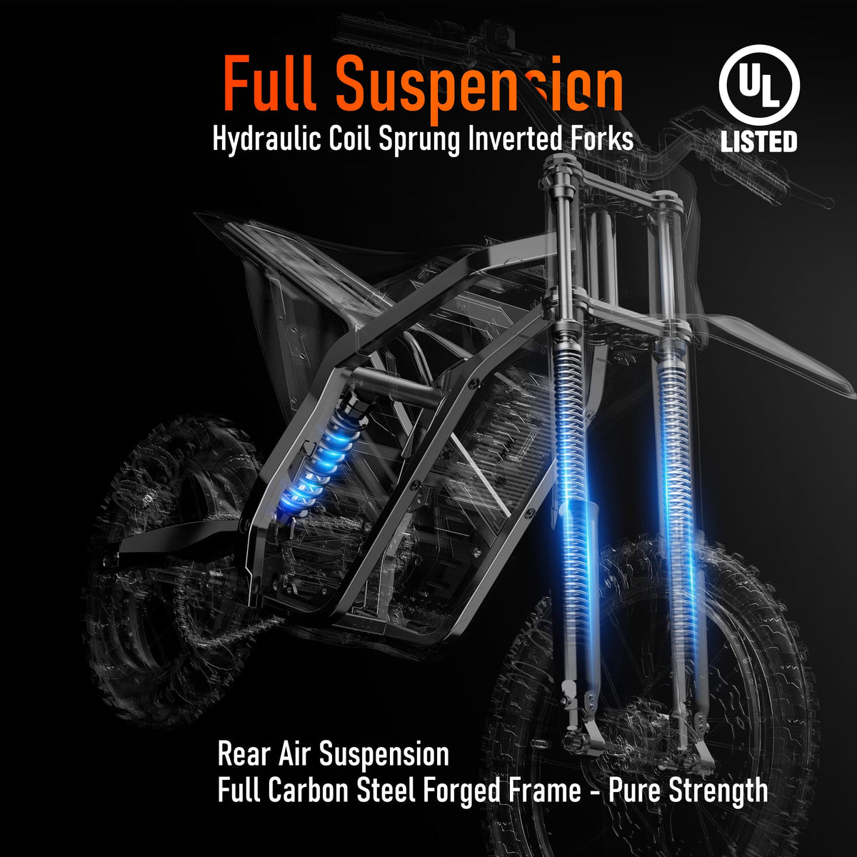 3000W Electric Dirt Bike for Adults Teens C81019