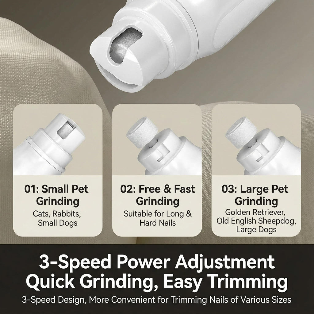 Electric Quiet Dog Nail Grinder A9910