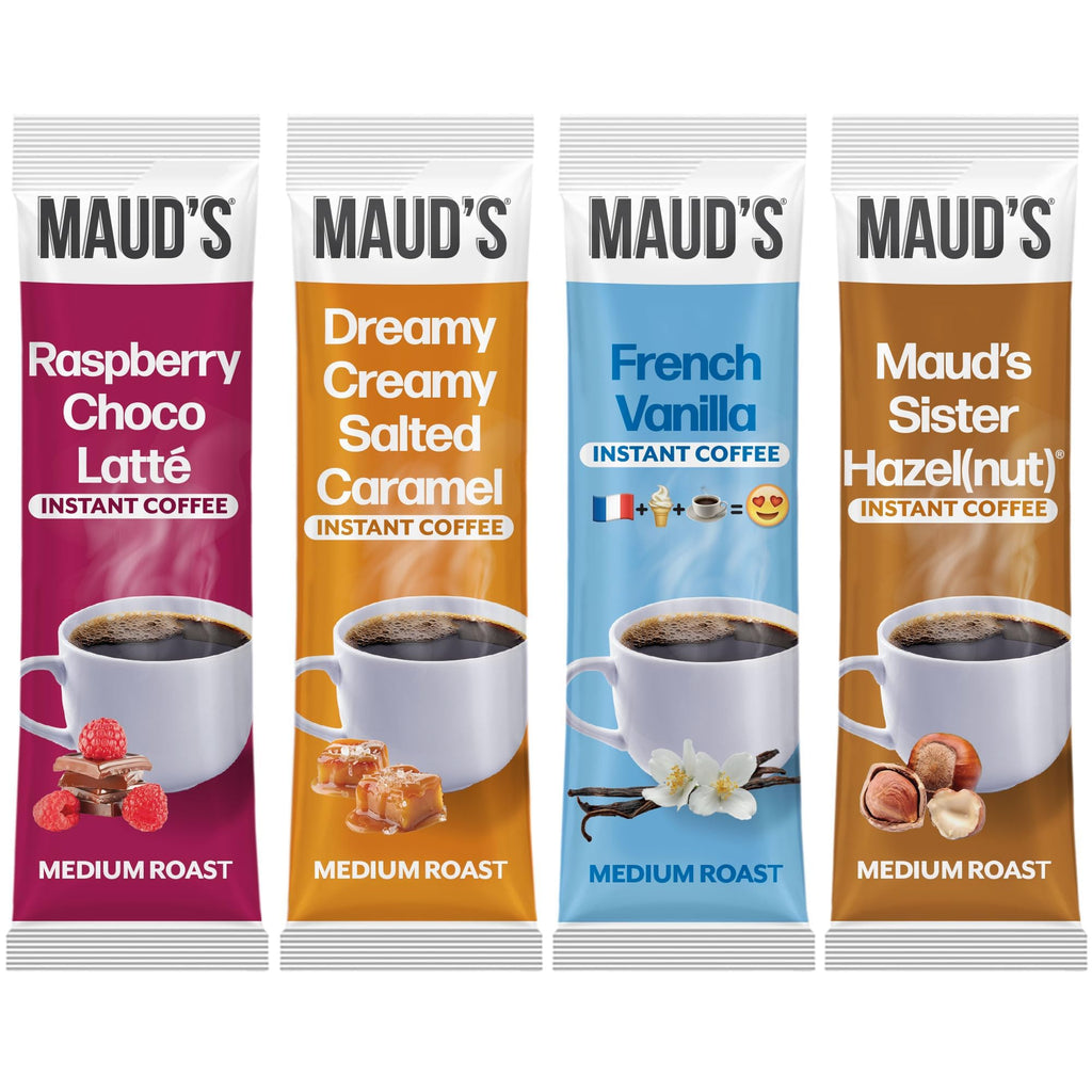 Flavored Instant Coffee Variety Pack, 24ct S98231