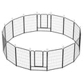 Heavy-Duty Iron Exercise-Pen System Portable Yard Camping Kennel Alternative V779