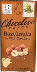 Hazelnut Milk Chocolate Bar 3.2 OZ U35706
