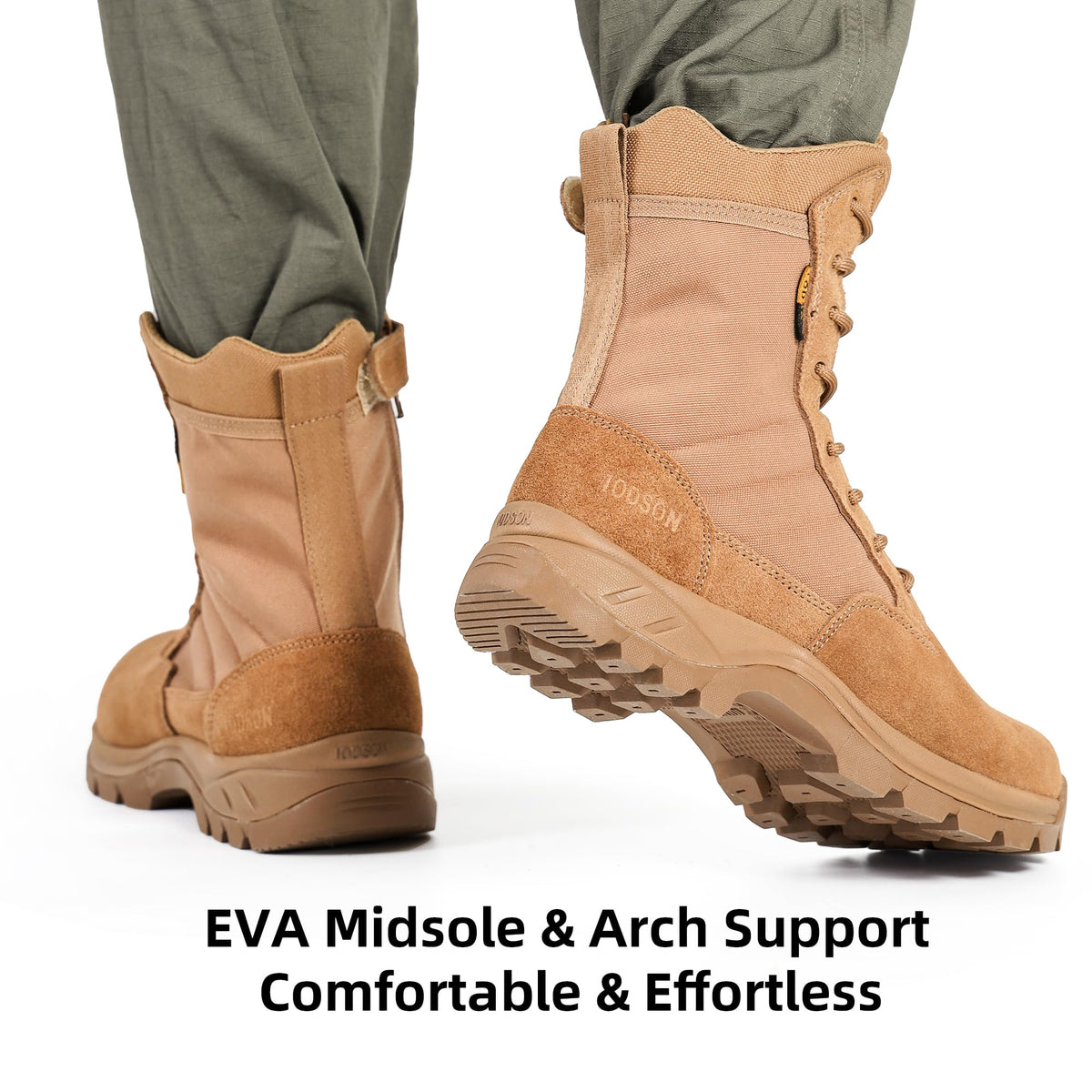 Men's 8 Inch Lightweight Tactical Work Boots K972