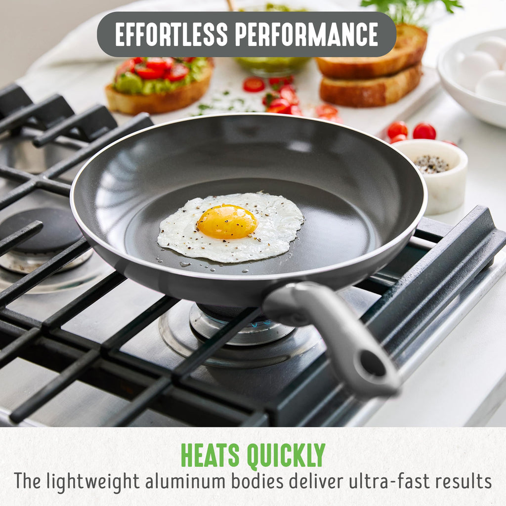 12 Piece Ceramic Nonstick Cookware Set S44106