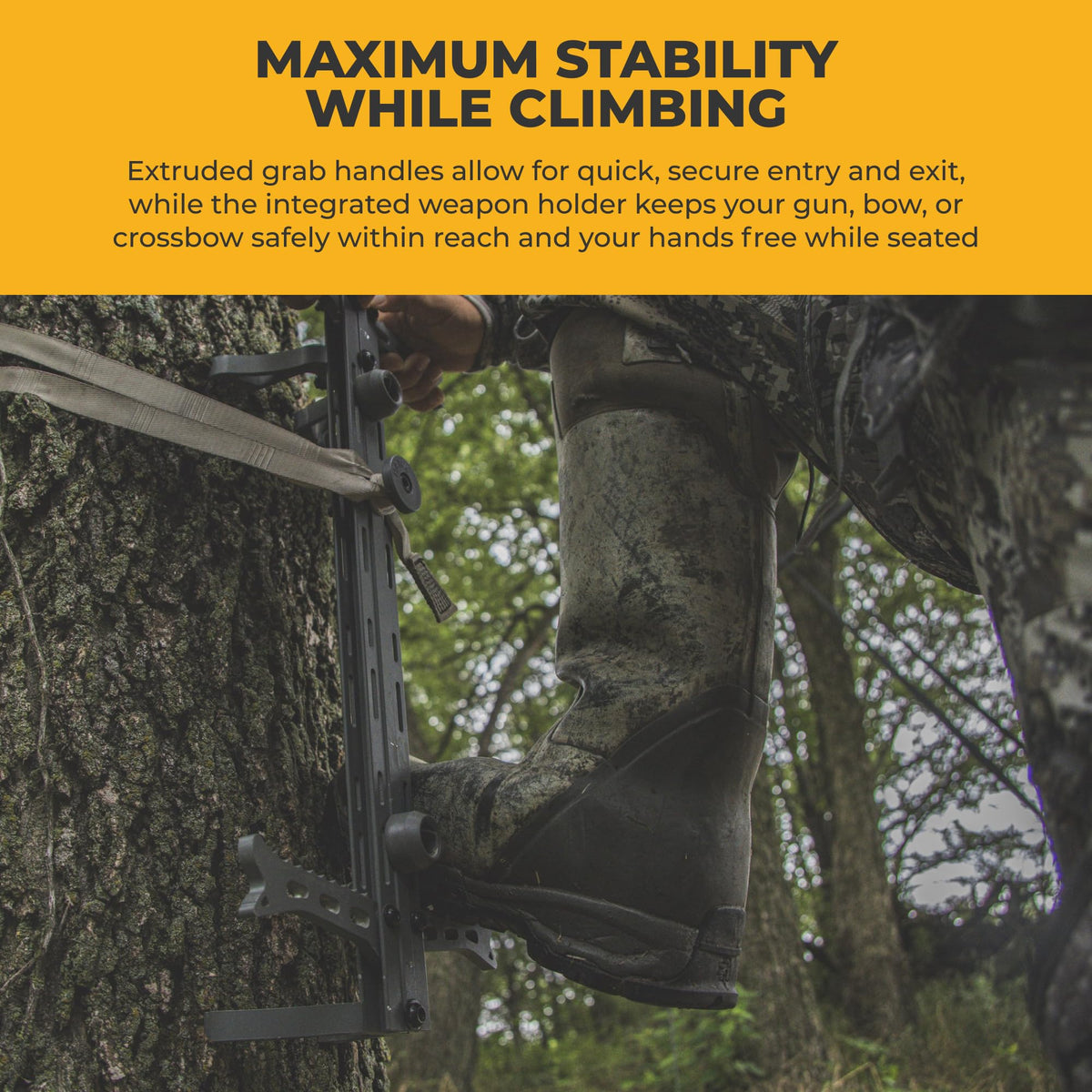 Adjustable Hunting Tree Stand Platform W6472