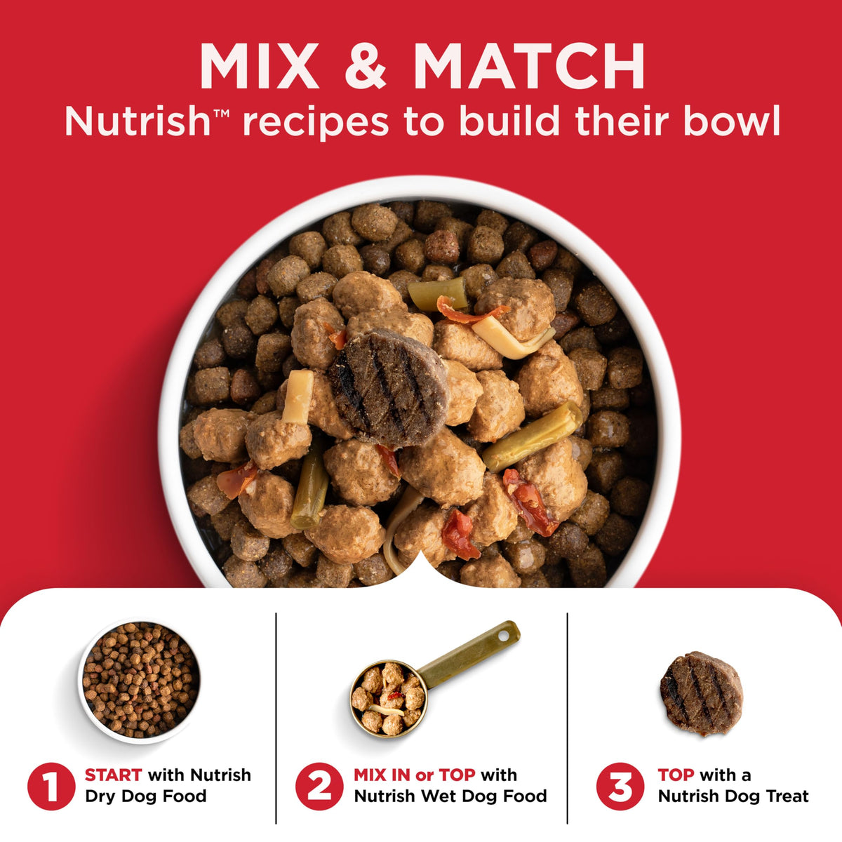 Savory Favorites Wet Dog Food Variety Pack, 8 oz Tubs T61191