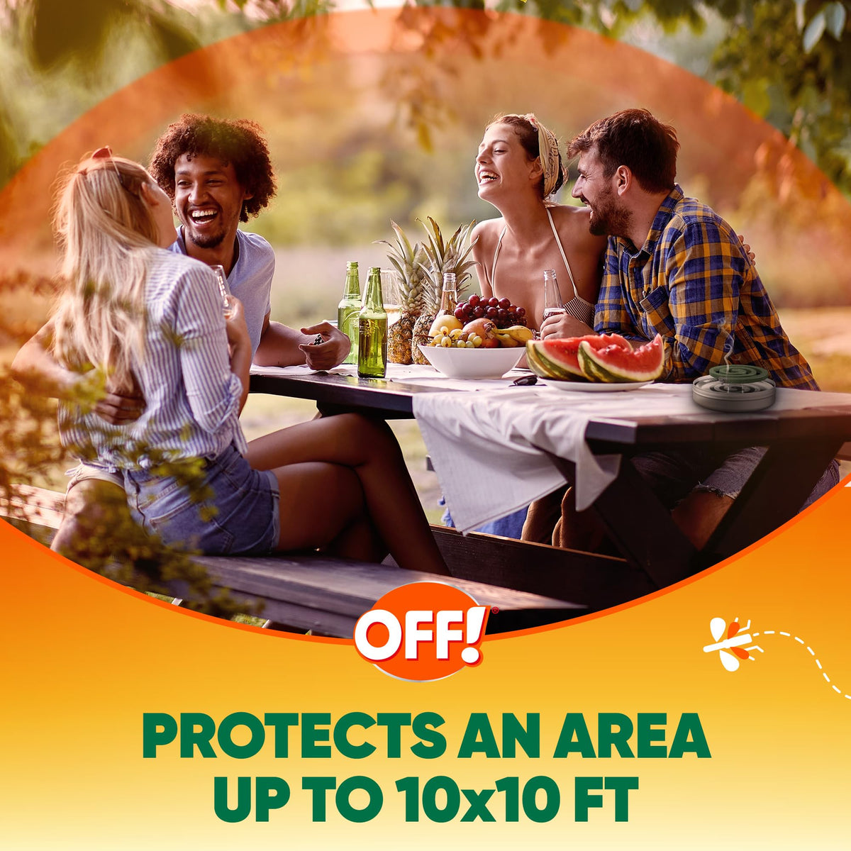 Outdoor Mosquito Repellent Coil Starter Pack Country Fresh Scent 3 Piece U142