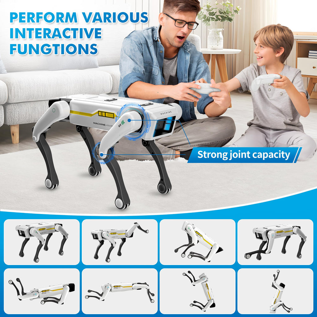 Interactive STEM Robot Dog with Voice Control Y4597