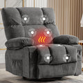 Oversized Recliner Chair with Massage and Heat F6747