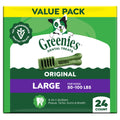 Large Natural Dental Dog Treats, 24 Count S643