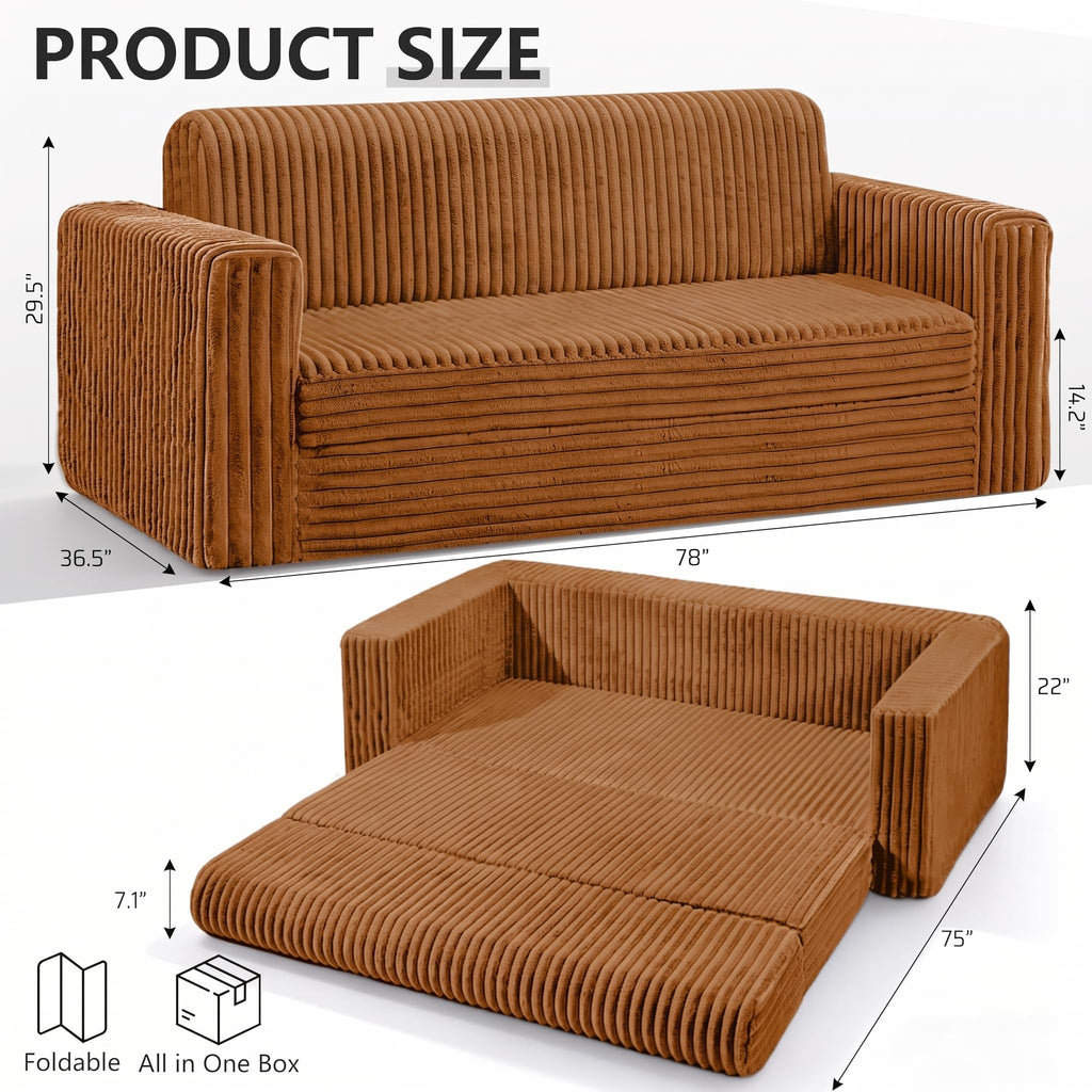 4-in-1 Convertible Sofa Bed M500809