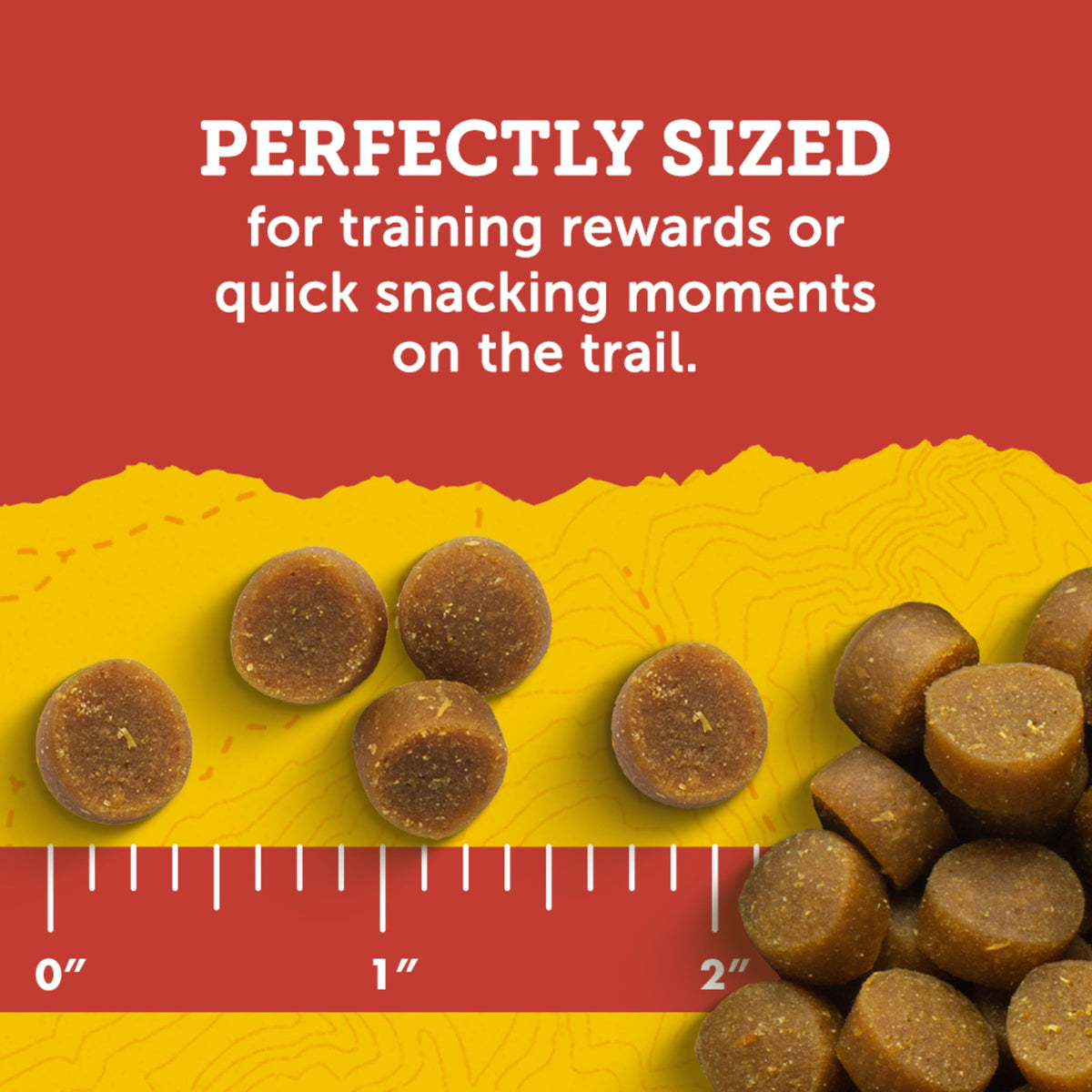 Real Peanut Butter Dog Training Treats 16 oz S336056