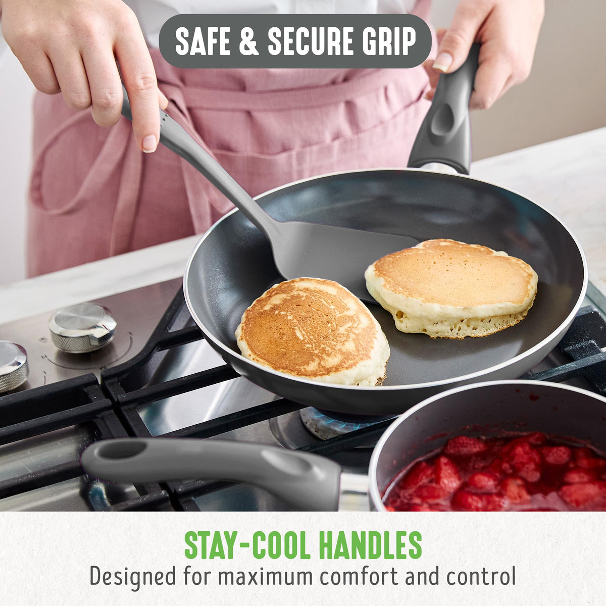 12 Piece Ceramic Nonstick Cookware Set S44106