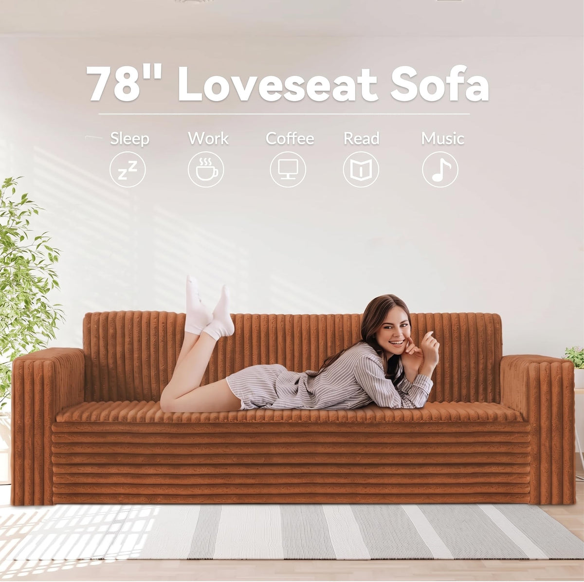 4-in-1 Convertible Sofa Bed M500809