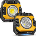 2-Pack 2400LM Magnetic Rechargeable Work Light L470