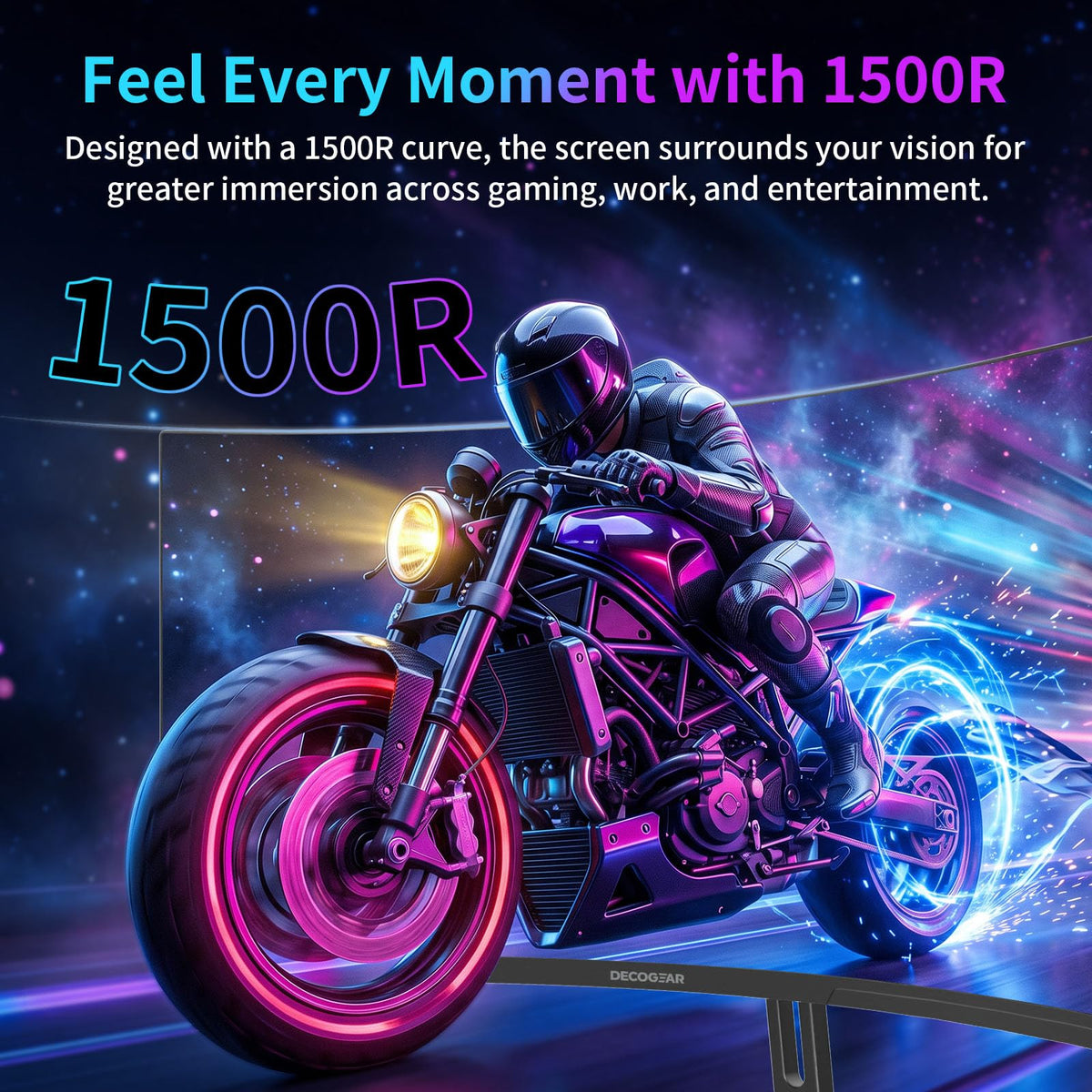 34” Curved Ultrawide Gaming Monitor 180Hz 3440×1440 A506740