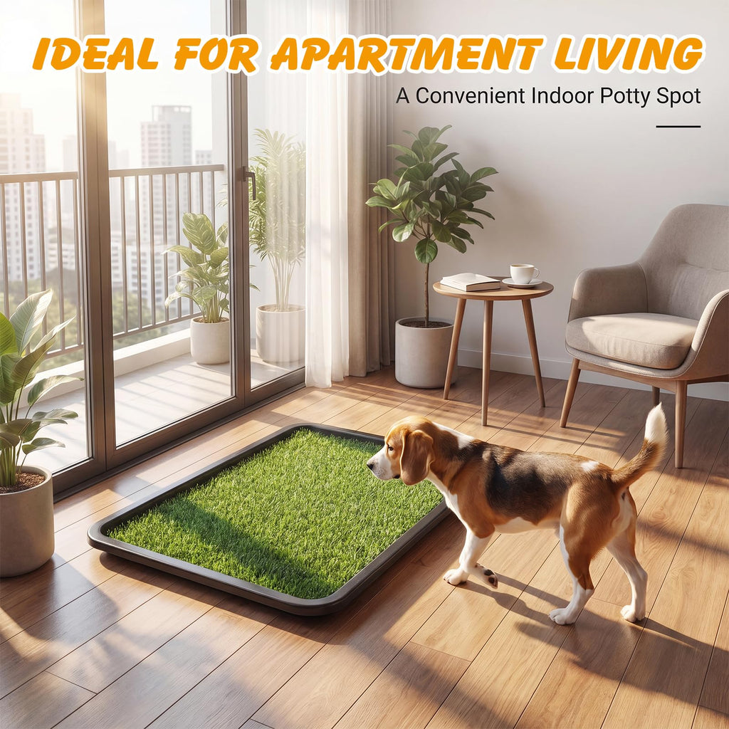 Dog Grass Pad with Tray 30 x 20 in X777481
