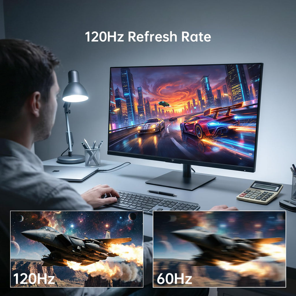 32 Inch 2K 120Hz 1440P IPS Computer Monitor T4890