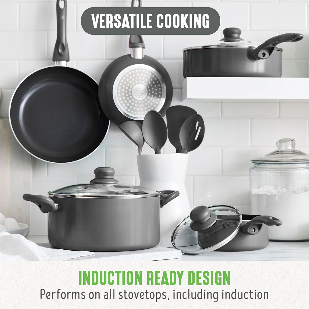 12 Piece Ceramic Nonstick Cookware Set S44106