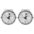 20 Inch 3 Speed Black Wall-Mount Fan U311393