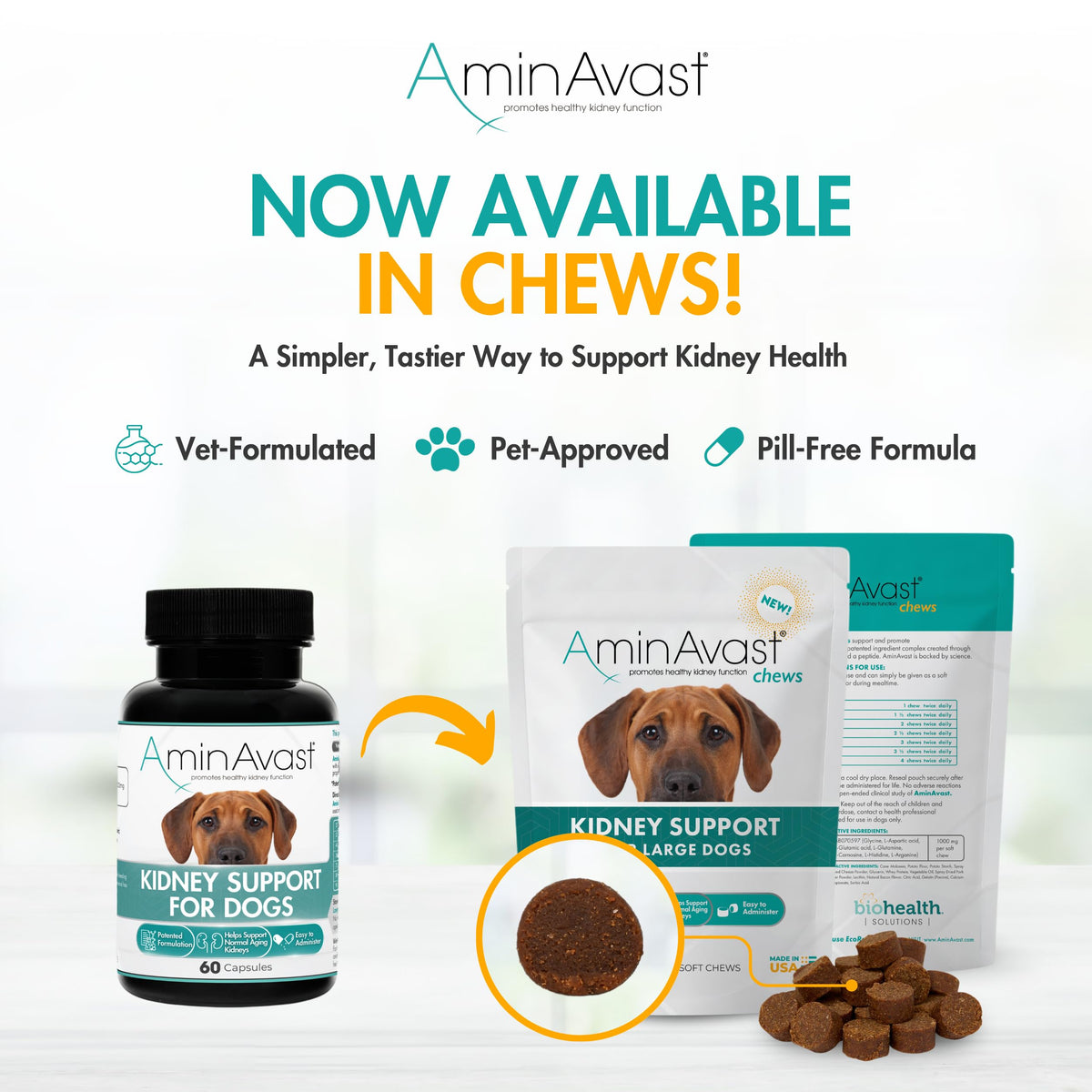 Kidney Support for Dogs 60 Sprinkle Capsules W546277
