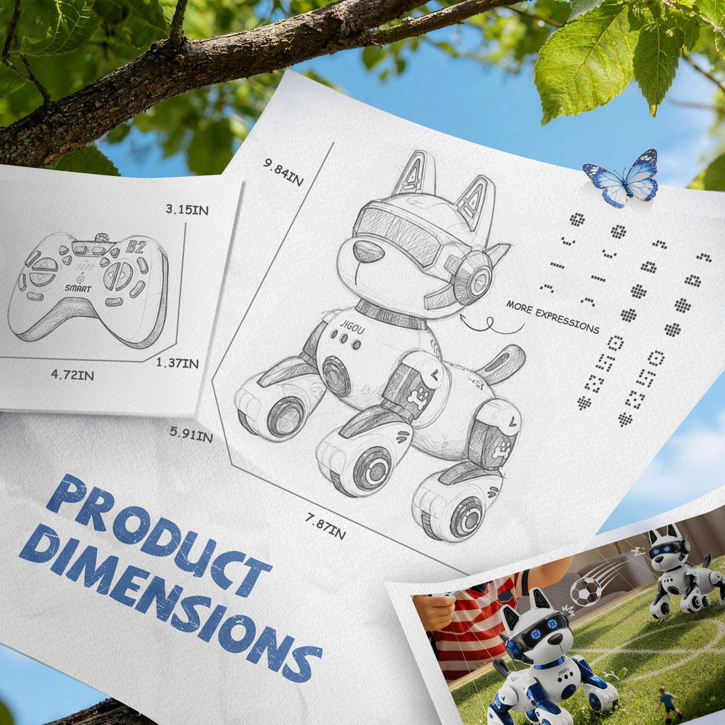 Remote Control Robot Dog J153972