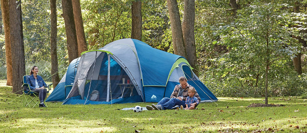 10-Person Camping Dome Tent with Screen Porch R490952