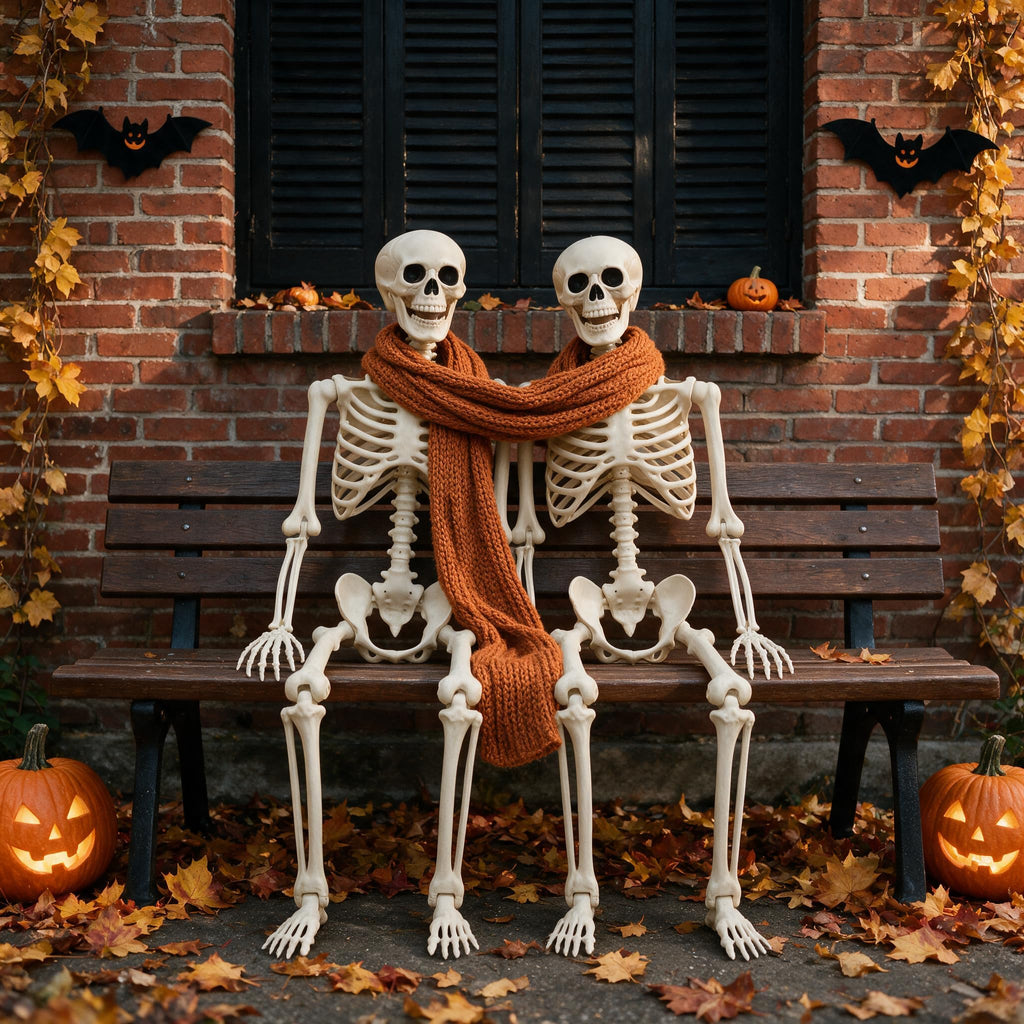 5.4FT Skeleton Halloween Decoration F364754
