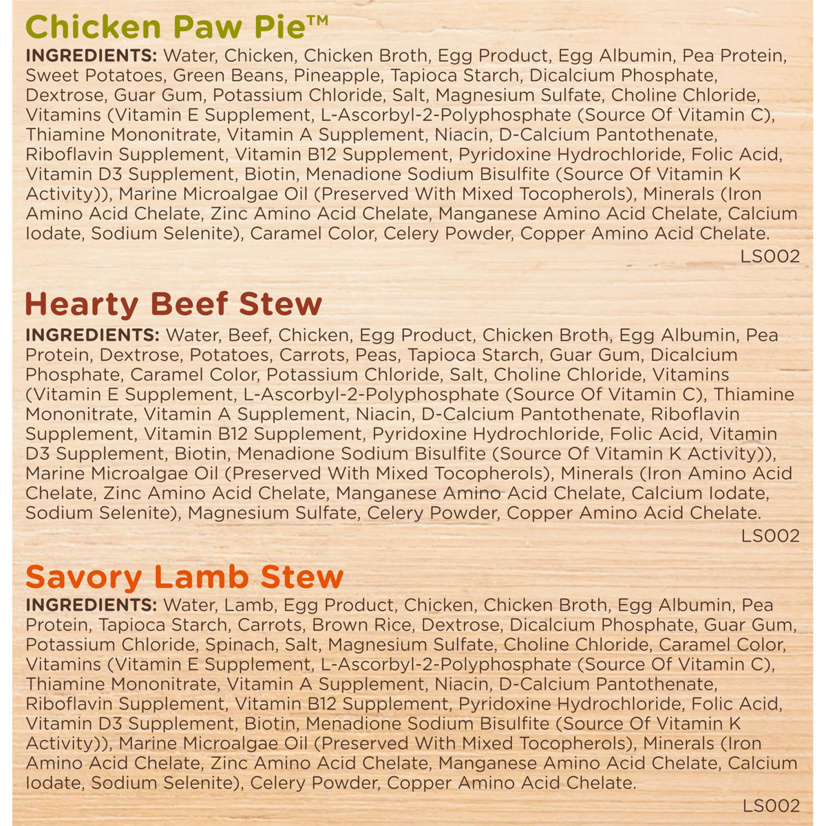 Savory Favorites Wet Dog Food Variety Pack, 8 oz Tubs T61191