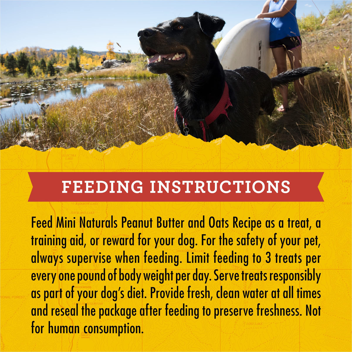 Real Peanut Butter Dog Training Treats 16 oz S336056