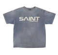 Saint Michael "SAINT POWERFORCE" Vintage T-Shirt - Grey-Blue
