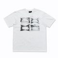ERD Four-Panel Teeth Grid T-Shirt — White