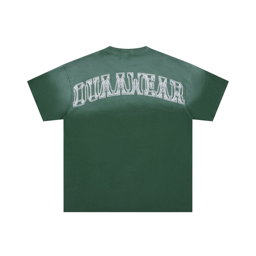DUAA Life Is A Sport Stadium Baseball Distressed Vintage Graphic Tee